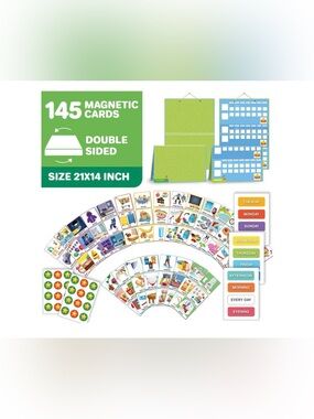 Toys | Visual Schedule For Kids With Autism Reward Chore Chart Sealed ...